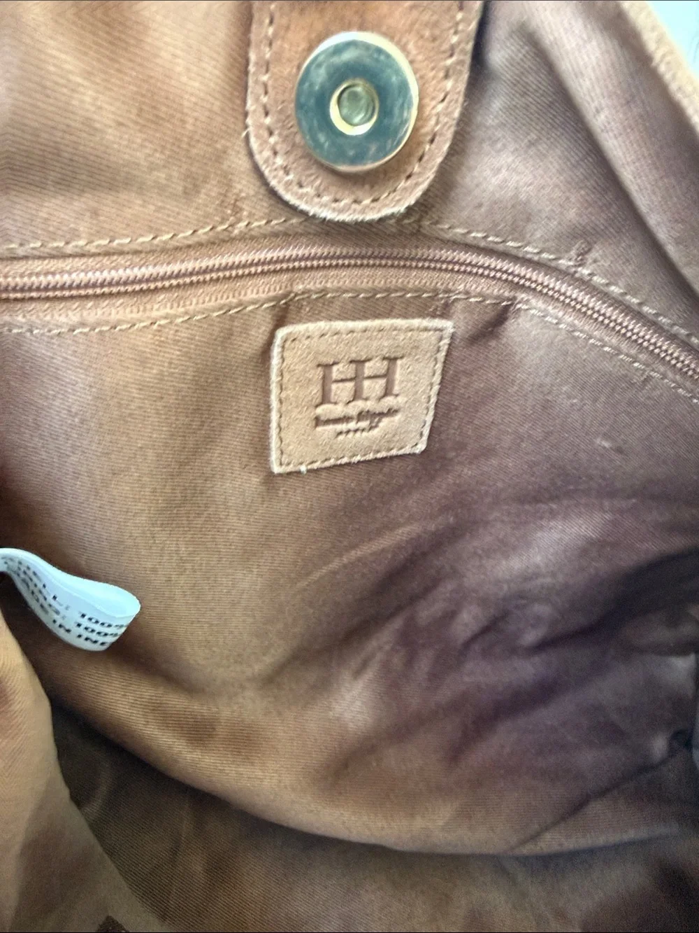Haute Hippie Brown Suede Hobo Shoulder Bag
